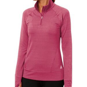 REEBOK Vented 1/4 Zip Pullover Size Small
